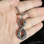 Silver Snake Pendant - Vignette | Snakes Store