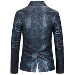 Blue Snake Blazer - Vignette | Snakes Store