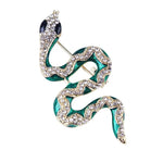 Snake Brooch Green - Vignette | Snakes Store