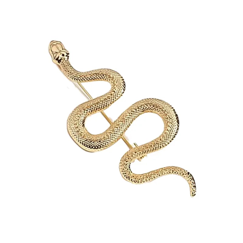 Snake Brooch Pin Gold Snakes Store™
