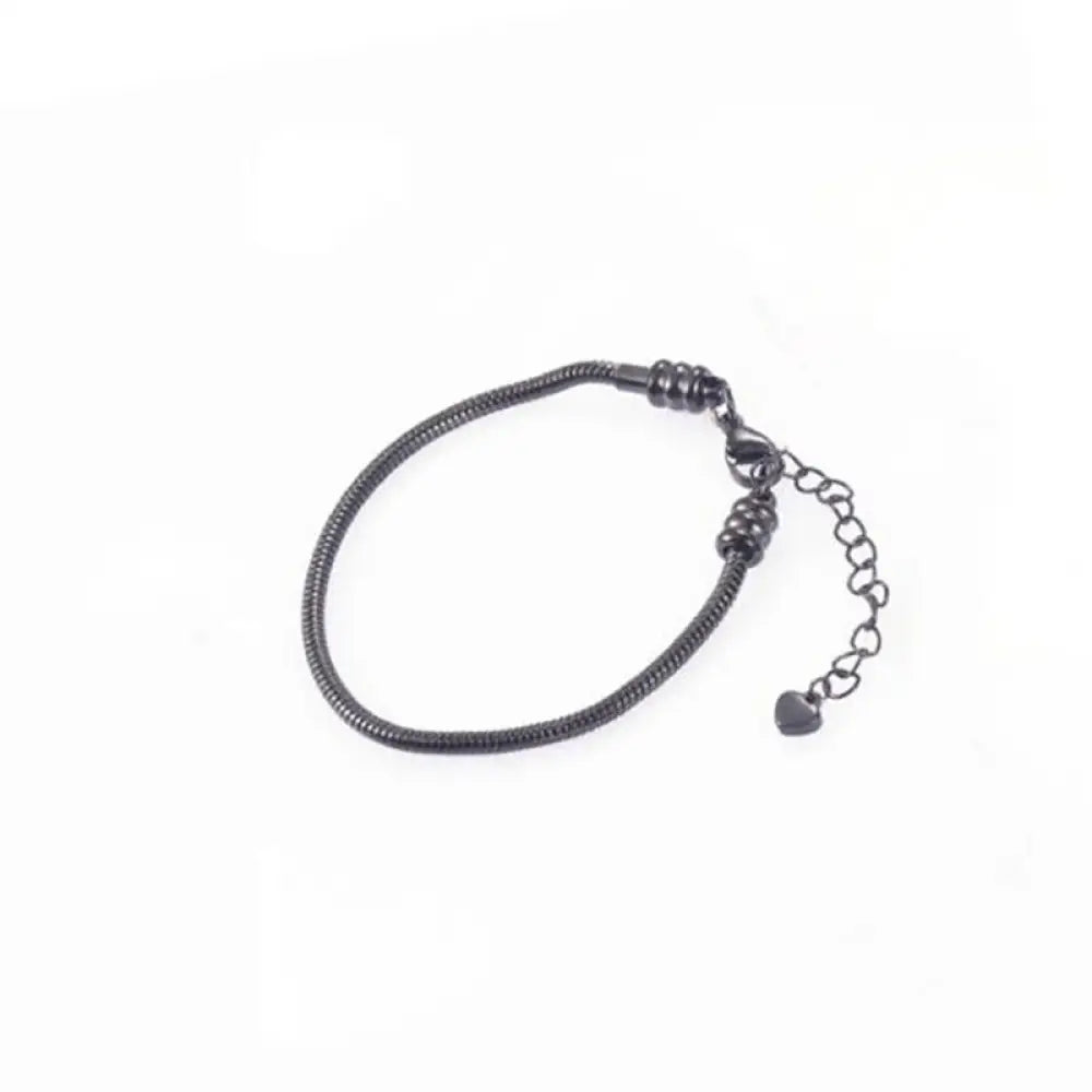 Snake Charm Bracelet Black Snakes Store™