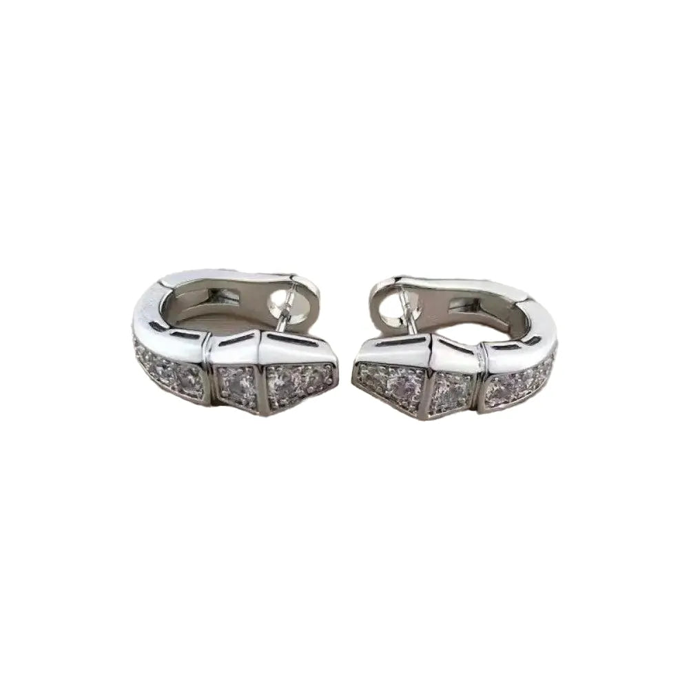 Snake Head Earrings Silver Fits for all 925 Sterling Silver Snakes Store™