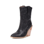 Snake Leather Booties - Vignette | Snakes Store