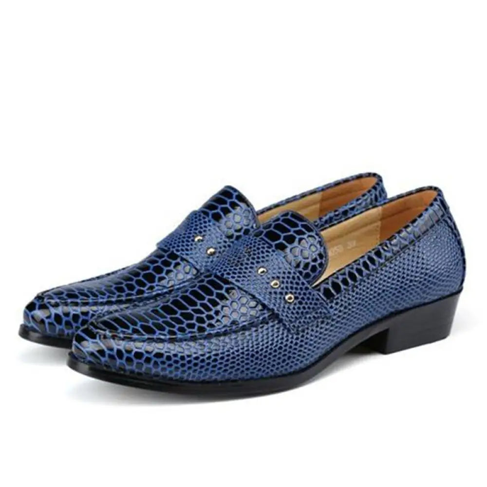 Mens 2025 snakeskin shoes