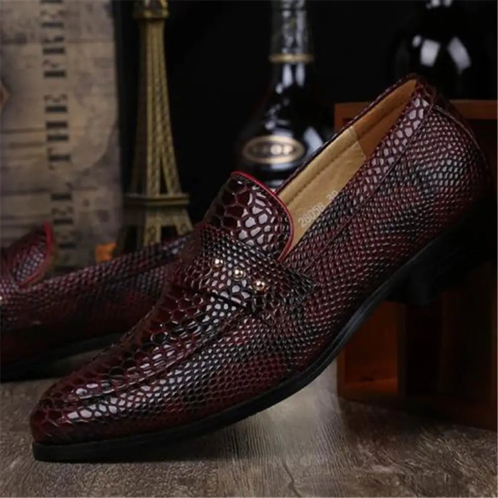 Snake Leather Shoes Mens Snakes Store™