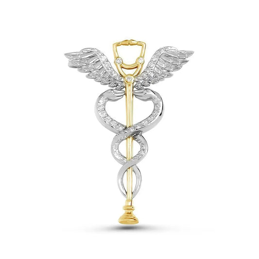 Snake Medical Brooch Silver Fits for all Alloy Snakes Store™