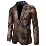 Snake Print Blazer - Vignette | Snakes Store