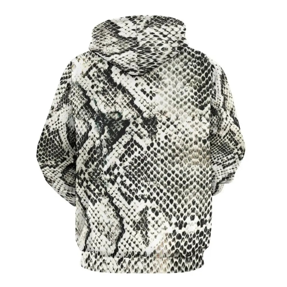 Snake Print Hoodie Snakes Store™