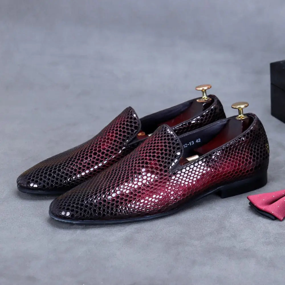 Snake Print Leather Shoes Snakes Store™