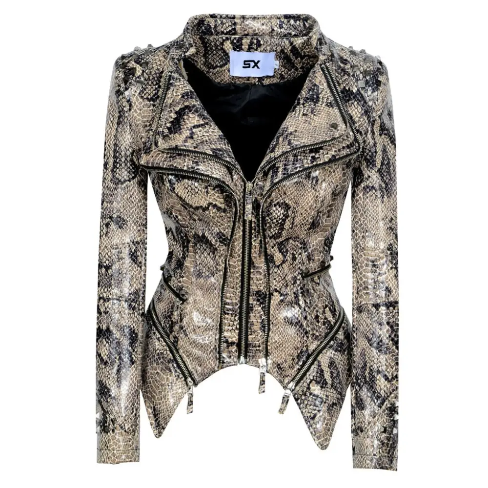 Snake Skin Jacket Beige Snakes Store™