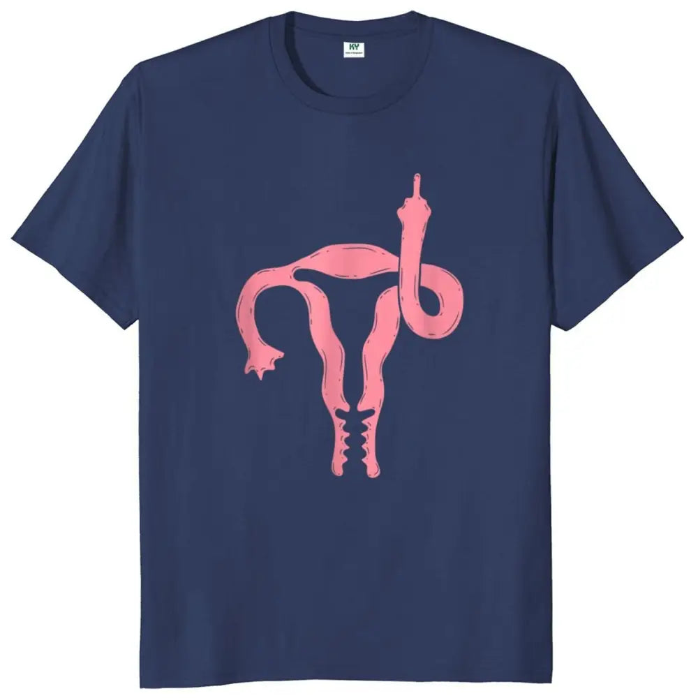 Snake Uterus T-shirt Blue Snakes Store™