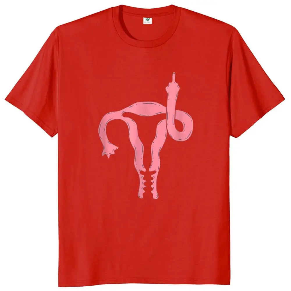 Snake Uterus T-shirt Red Snakes Store™