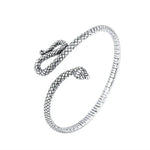Vintage Silver Snake Bracelet - Vignette | Snakes Store