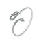 Vintage Silver Snake Bracelet Silver cubic zirconia Fits for all Snakes Store™