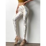 White Snake Leggings - Vignette | Snakes Store