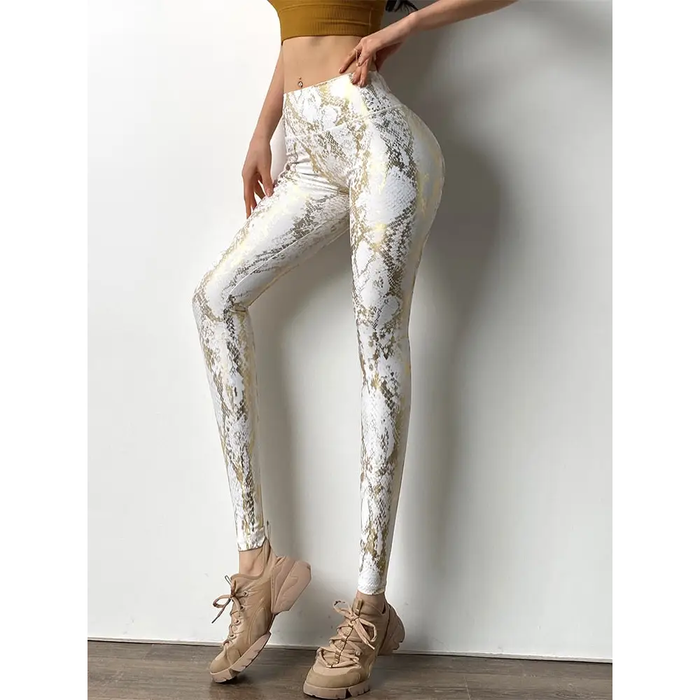 White Snake Leggings Snakes Store™