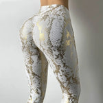 White Snake Leggings - Vignette | Snakes Store