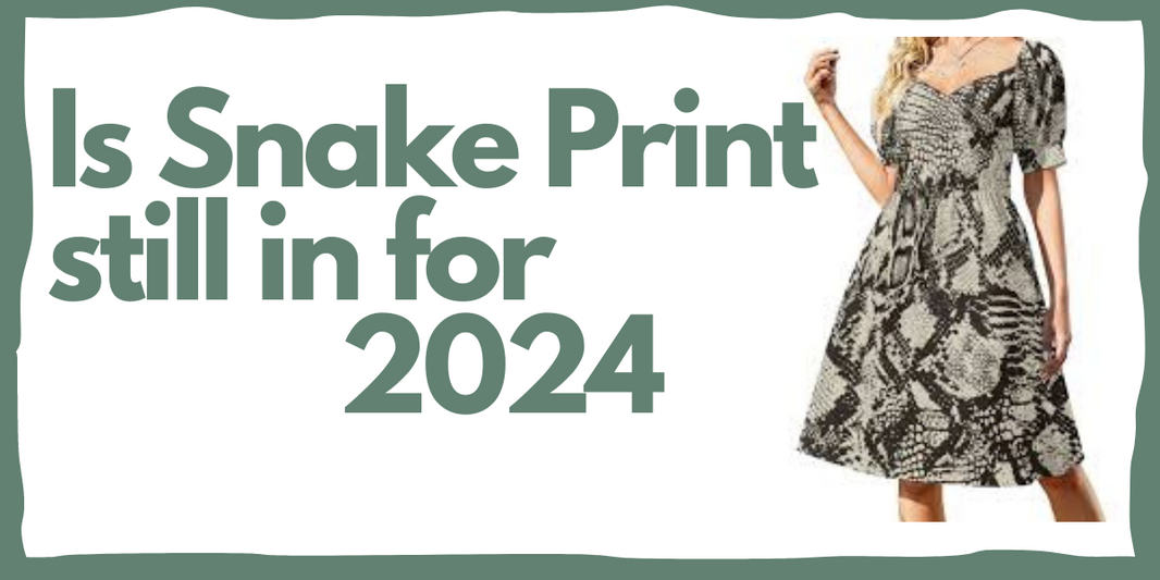 is snake print still in for 2024