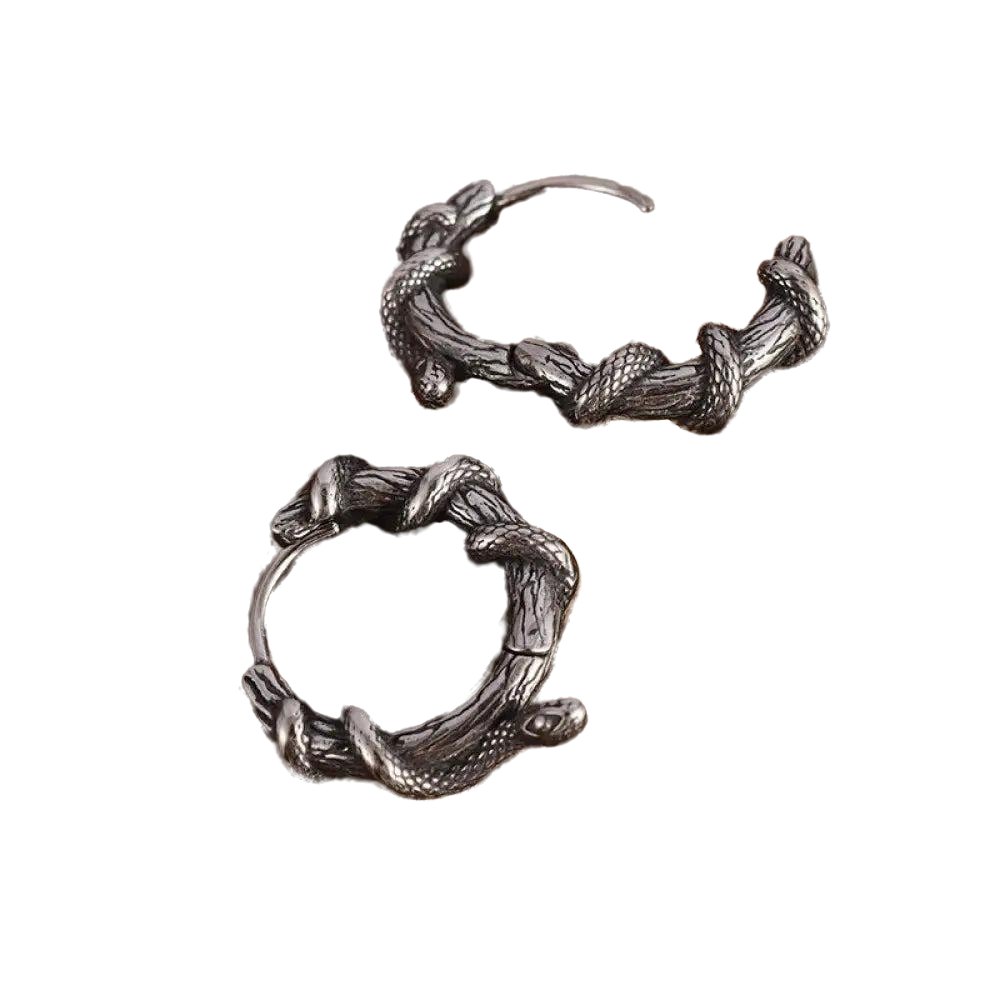 Coiled Snake Earrings Snakes Store™