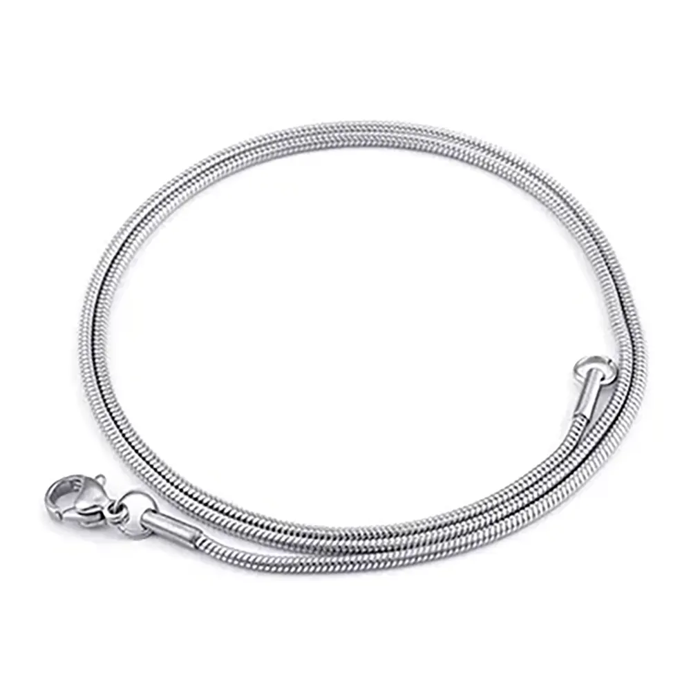 1.5 mm Snake Chain Silver 1.5mm Width Snakes Store™
