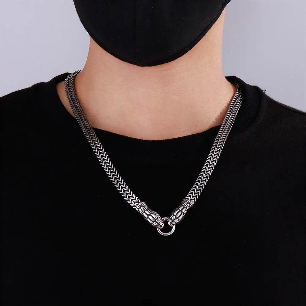 24 Inch Silver Snake Chain Snakes Store™