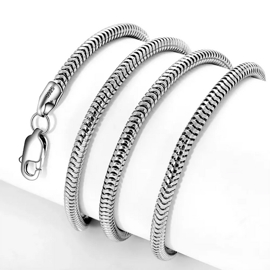 3mm Sterling Silver Snake Chain