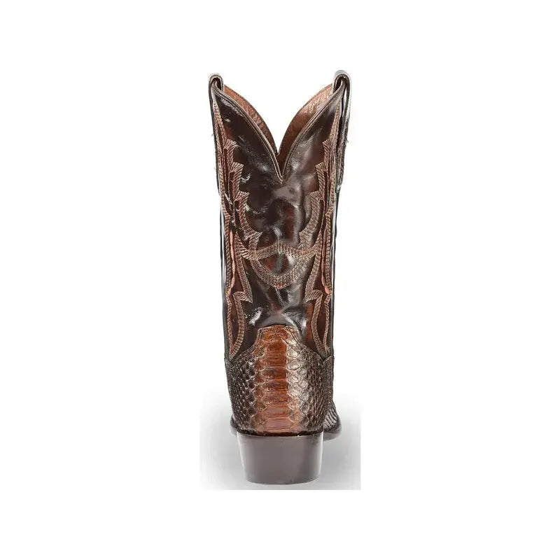 Brown Snakeskin Cowboy Boots Snakes Store