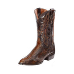 Brown Snakeskin Cowboy Boots - Vignette | Snakes Store