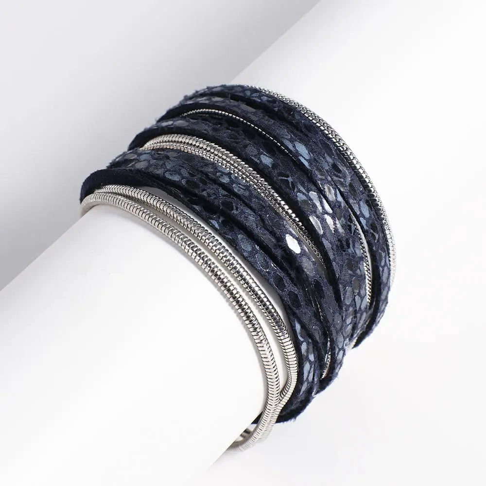 Anaconda Bracelet Blue Snakes Store™