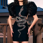 Black Snake Dress - Vignette | Snakes Store