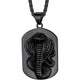 Black Snake Pendant Black 22" | 55cm 316L Stainless Steel Snakes Store™