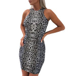 Black Snakeskin Dress - Vignette | Snakes Store