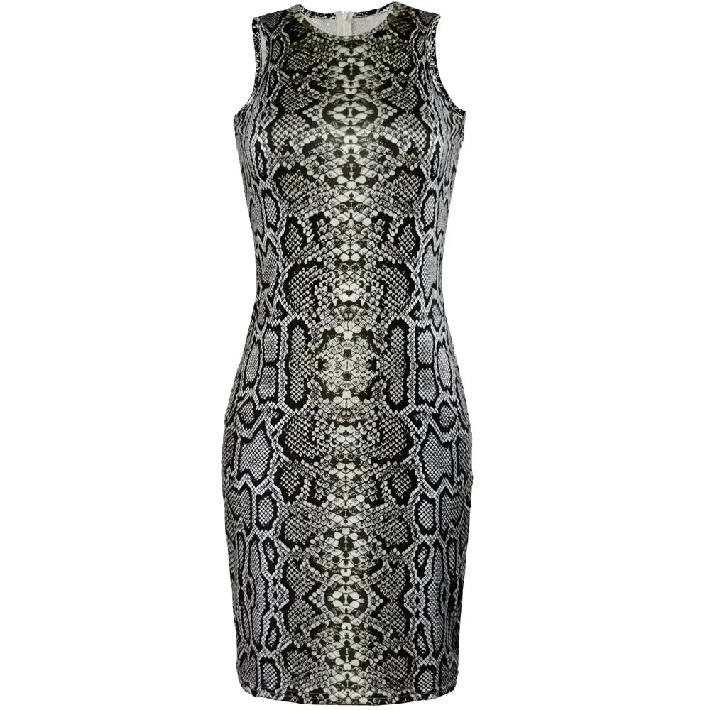 Black Snake Skin Dress | Snakes Store Black / 4 | 36 Black Snake Skin Dress | Snakes Store Black / 4 | 36