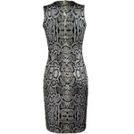 Black Snakeskin Dress - Vignette | Snakes Store