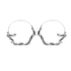 Boa Earrings Silver Fits for all 316L Stainless Steel Snakes Store™