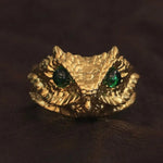 Brass Snake Ring - Vignette | Snakes Store