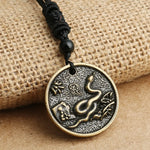 Chinese Zodiac Snake Necklace - Vignette | Snakes Store