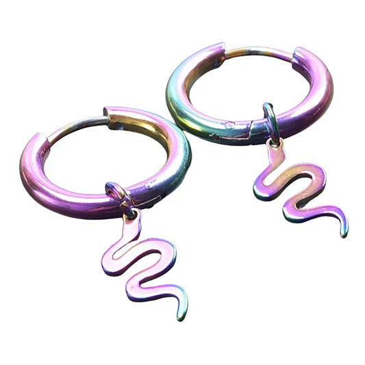 Colorful Snake Earrings Snakes Store™