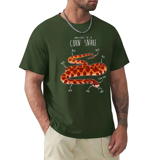 Corn Snake T-Shirt Green Snakes Store™