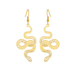 Crystal Snake Earrings - Vignette | Snakes Store