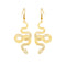 Crystal Snake Earrings Gold Fits for all 316L Stainless Steel Snakes Store™