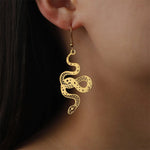 Crystal Snake Earrings - Vignette | Snakes Store