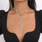 Diamond Snake Chain Silver 14" | 36cm Alloy Snakes Store™