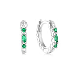 Emerald Snake Earrings - Vignette | Snakes Store