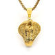 Gold Cobra Pendant Gold 316L Stainless Steel Snakes Store™