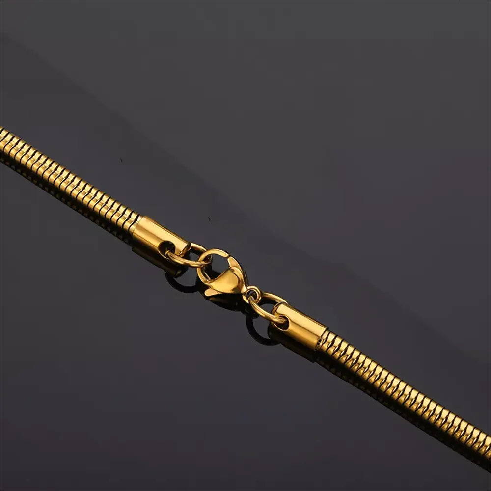 Gold Round Snake Chain Snakes Store™