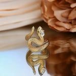 Gold Serpent Ring - Vignette | Snakes Store
