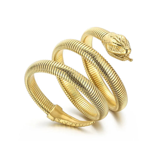 Gold Snake Bangle Bracelet Snakes Store™