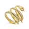 Gold Snake Bangle Bracelet 316L Stainless Steel Snakes Store™