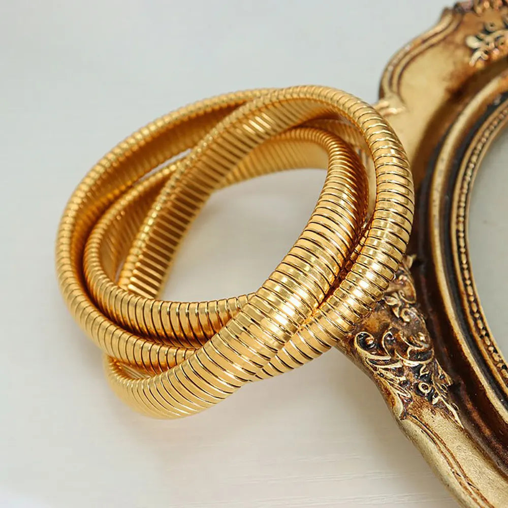 Gold Snake Wrap Around Bracelet Snakes Store™